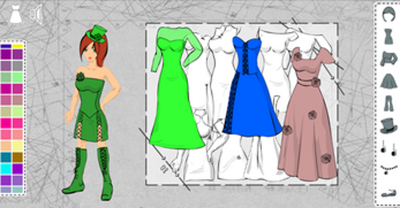 Color and Dress Up Image