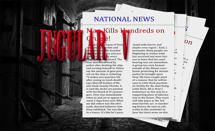 Jugular 5 - Deranged Game Cover