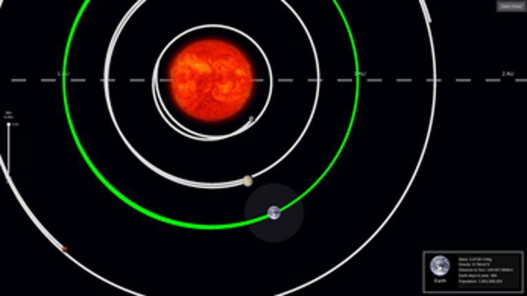Simple Solar System Sandbox Image