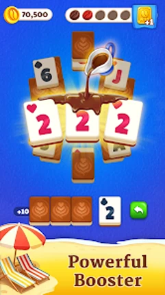 Solitaire Coffee: Mahjong Game screenshot