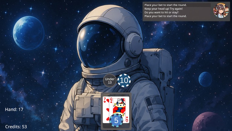 Hit and Stand Blackjack screenshot