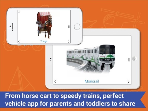 Kids vehicle puzzle and sound - Preschool game for toddlers screenshot