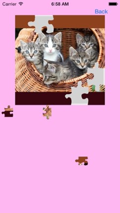 Kitten Jigsaw Puzzles screenshot