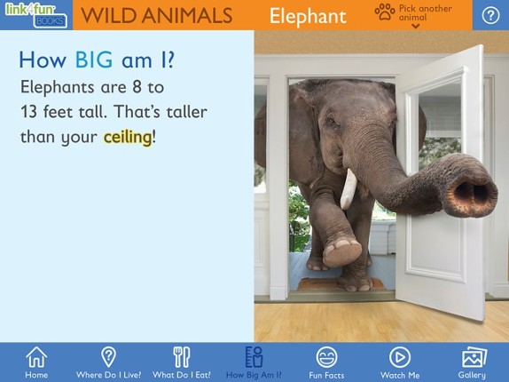 Link4Fun Animal Books screenshot