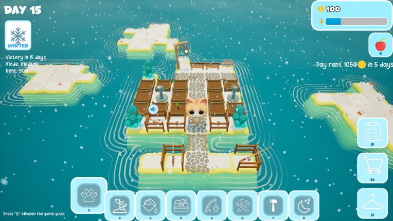 Meowland: Island Farm screenshot