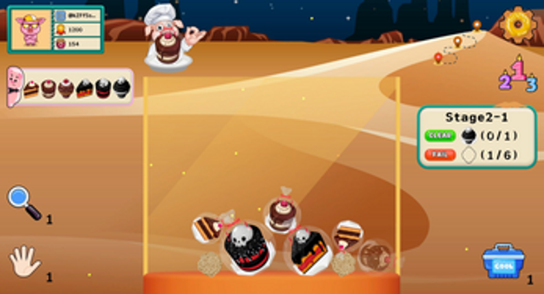 Merge Cakes : Falling Sweets screenshot