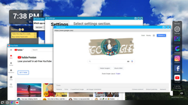 PavlOS screenshot
