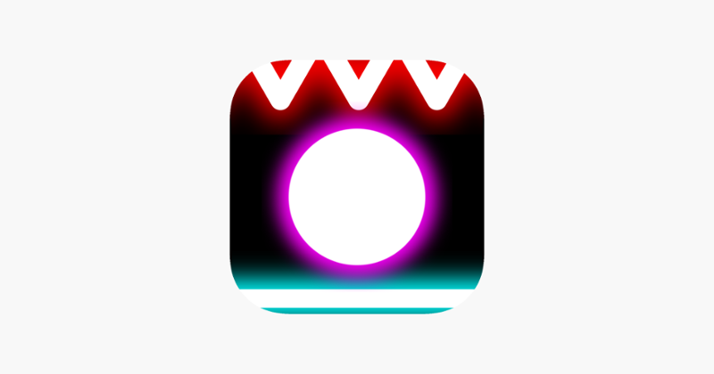 Rock Hero Drop in glowing light shaft scrolling at speed Image