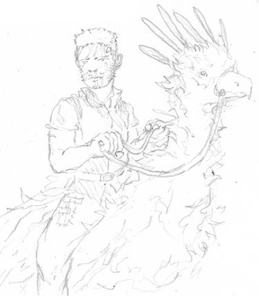 Wizardman: Queer and Chaos RPG - The Storm Age - A Post-Apocalyptic Halloween Expansion Image