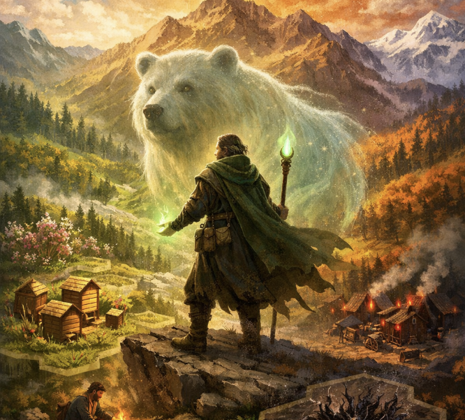 Games like A Druid and His Mountain
