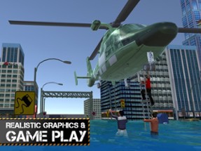 City Helicopter Rescue Simulator &amp; Flight Sim Game Image