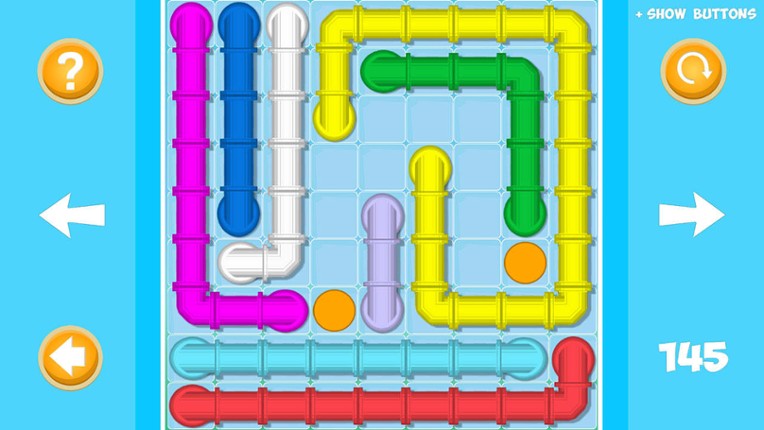 Connect Color Dots: Fun Water Flow Pipe Line Art Puzzle Game screenshot