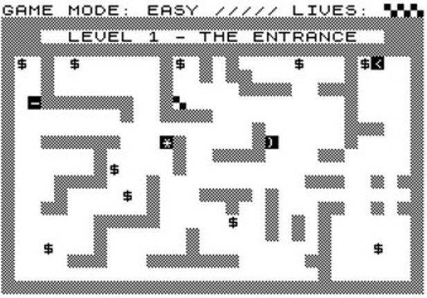 (Sinclair ZX 81) Cursed Catacombs Image