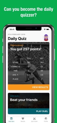Daily Quiz! screenshot
