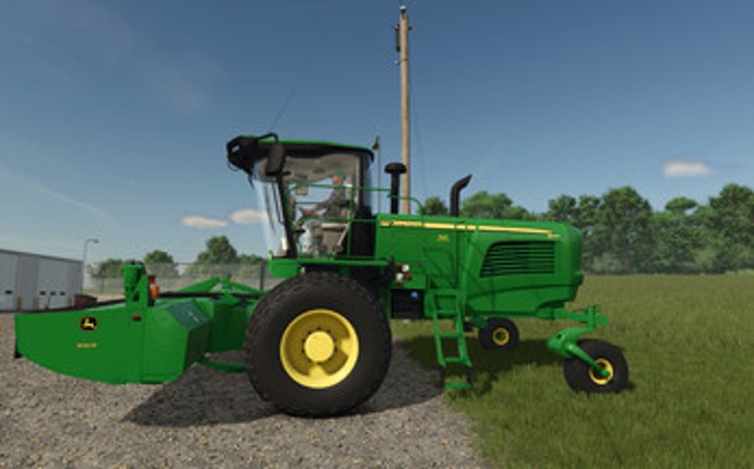 FS25 2020 John Deere W235 and W260 Swather screenshot