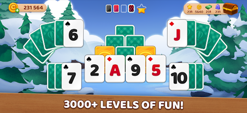 Solitaire Tripeaks: Cloud City Image