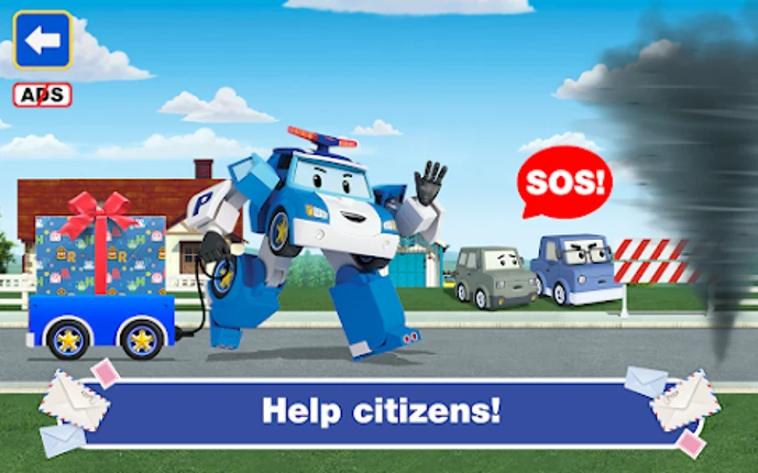 Robocar Poli: Postman Games! screenshot