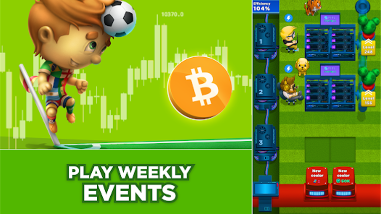 Crypto Miner: Bitcoin Factory screenshot