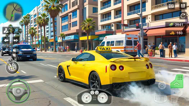 City Taxi Simulator Taxi games screenshot