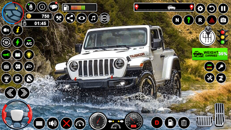 Offroad Jeep Driving:Jeep Game screenshot