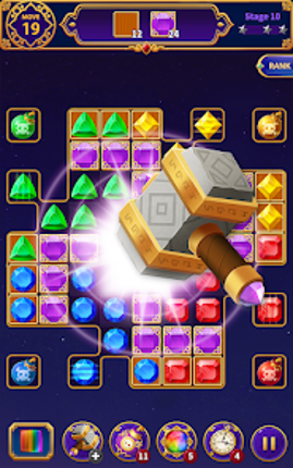 Jewels Crush Magic Match 3 screenshot