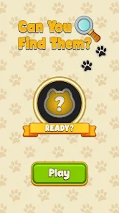 Peek-a-Pet: Find the Cat Image