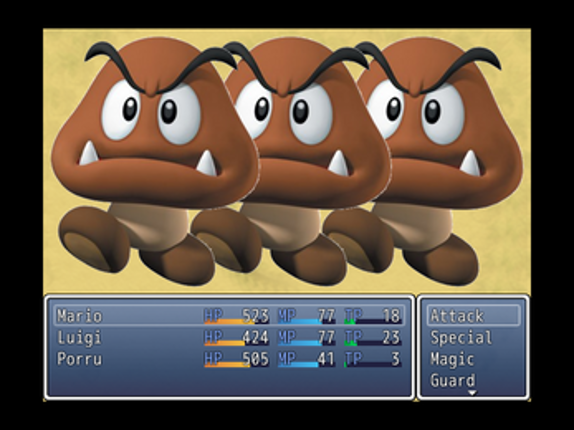 Mario, Luigi & Porru: Two United Worlds Image