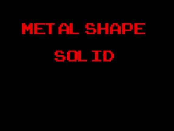 Metal Shape Solid Image