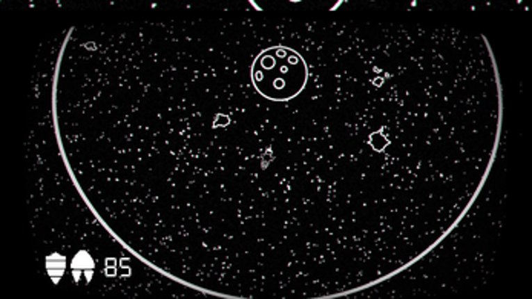 Safely land on the moon - r/SoloDevelopment game jam submission screenshot