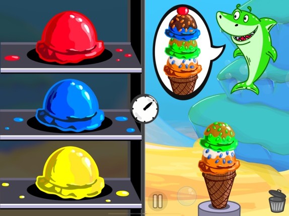 Ice Cream Mixer Orders screenshot