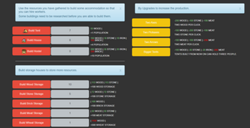 Incremental Town RPG screenshot