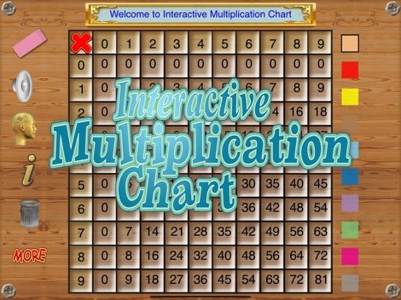 Interactive Multiplication screenshot