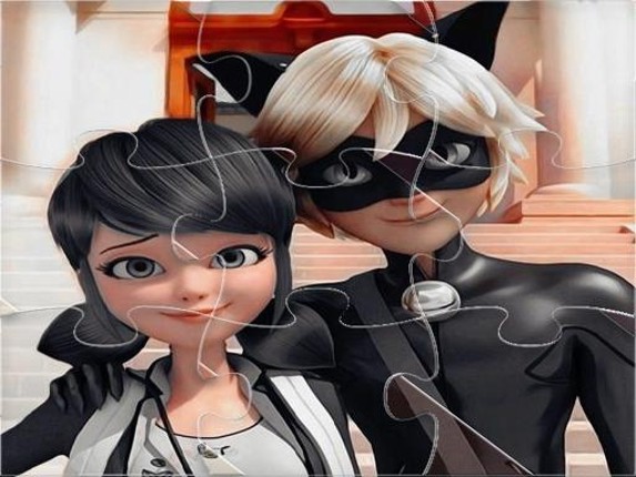 Ladybug & Cat Noir Jigsaw Puzzle Game Cover