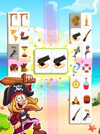 Mahjong Pirate Plunder Quest screenshot