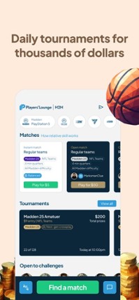 Players' Lounge Head-to-Head Image