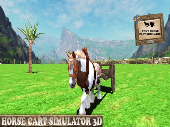 Pony Horse Cart Adventure Simulator 2016-Transport Fruits and Vegetables from Farm to City screenshot