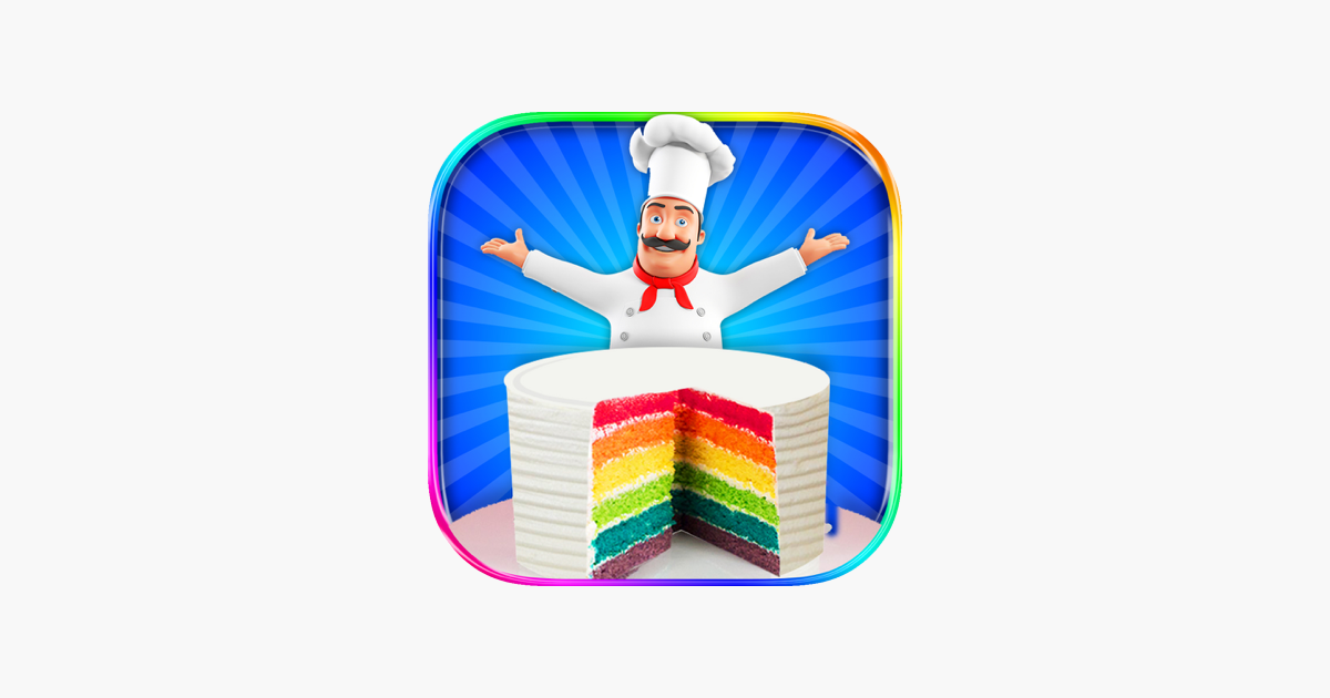 Games like Rainbow Cake Maker - Cooking Rainbow Birthday Cake