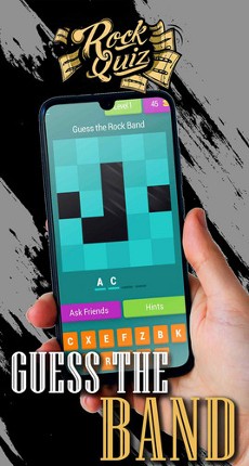 ROCK Quiz - Guess The Band Image