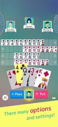 Sevens - Fun Classic Card Game screenshot