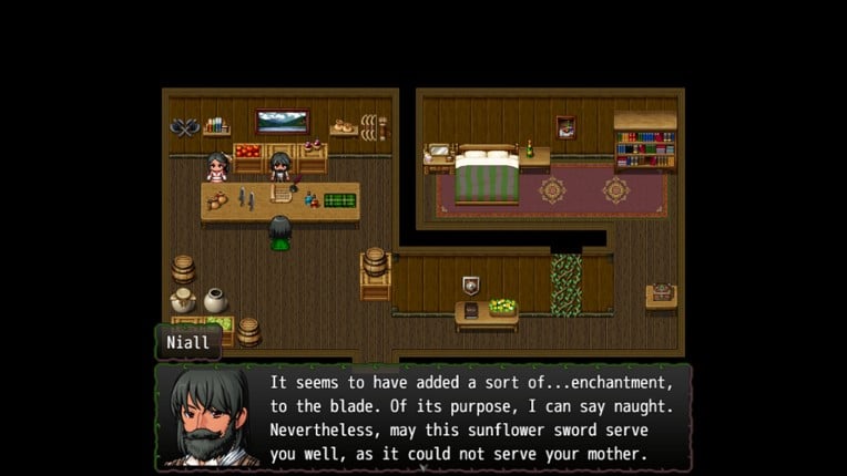 Sunflowers and the Goddess of Death screenshot