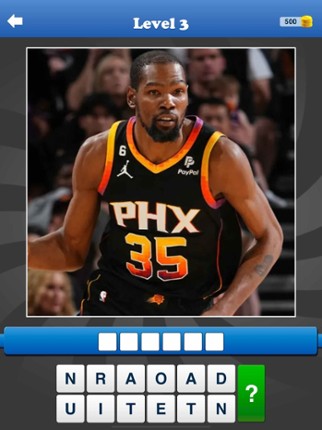 Whos the Player Basketball App screenshot