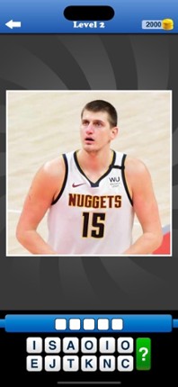 Whos the Player Basketball App screenshot