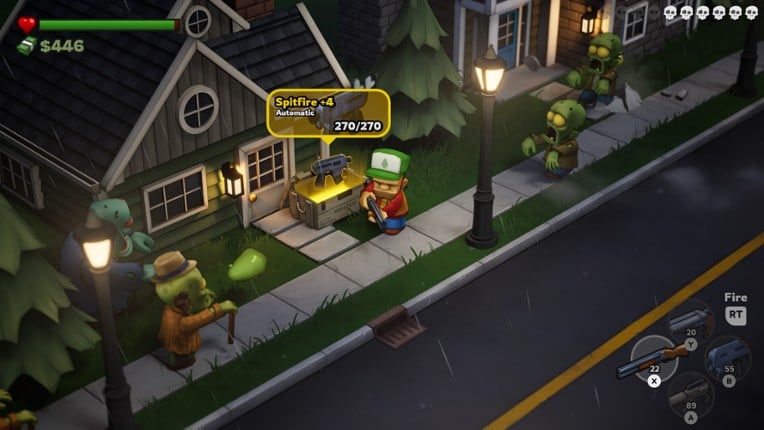 Zombieville USA 3D screenshot