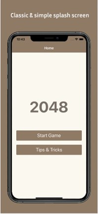 2048 - puzzle number 4096 screenshot