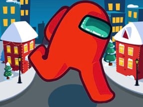 Among Us Christmas Run Image