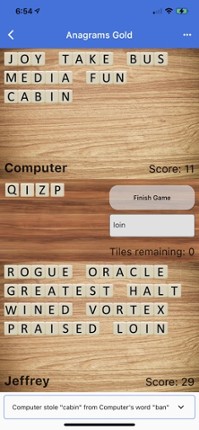 Anagrams Gold Image