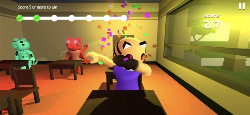 Balddy Piggy Monster School screenshot