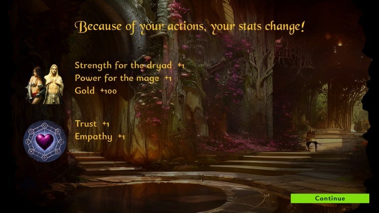 Caverns And Dryads screenshot