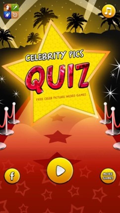 Celebrity Pics Quiz - Free Celeb Picture Word Games screenshot