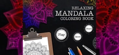 Colouring Book &amp; Mandala Image